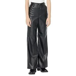 Levi's Womens Premium 70S Flare Faux Leather Jeans Size 29